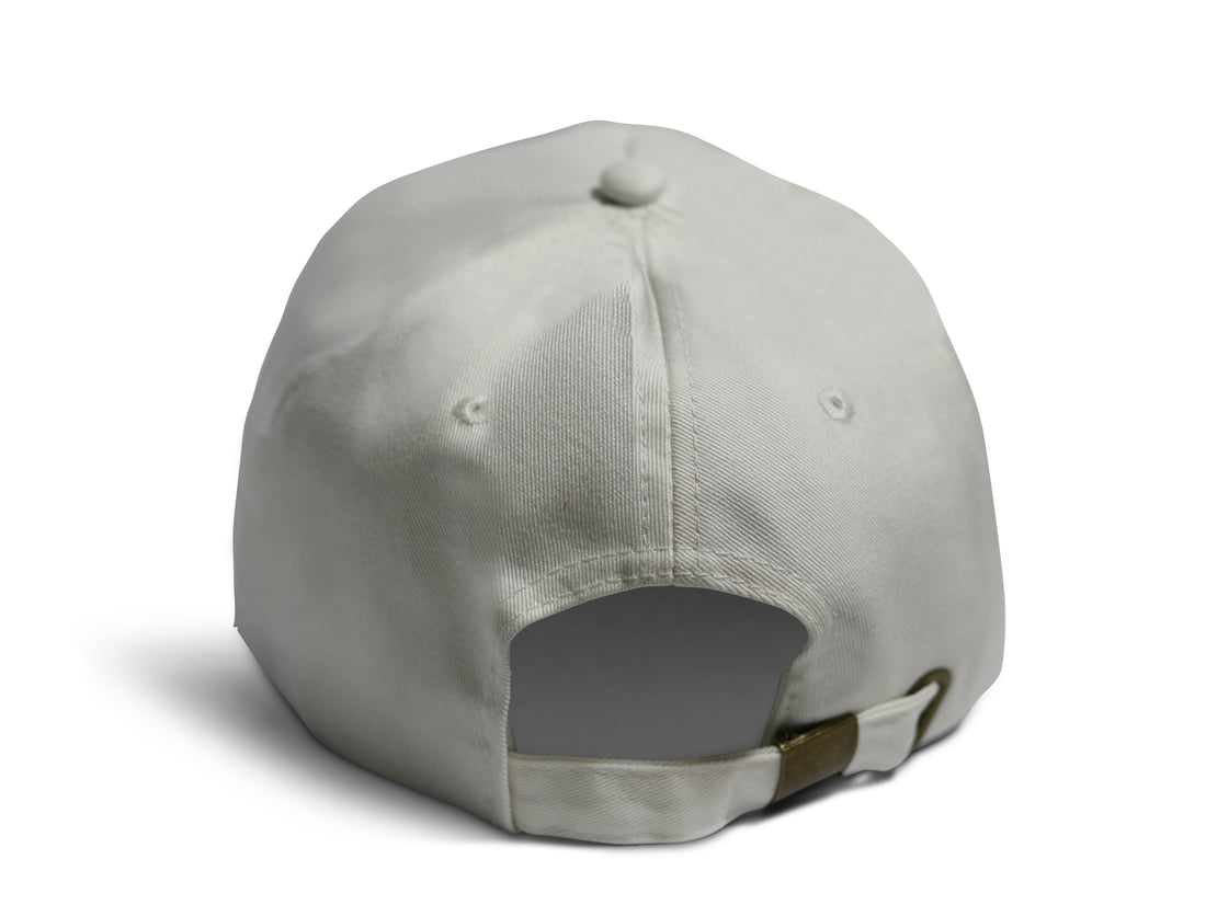 White Classic Curve Baseball Cap